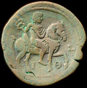 Pièce à l'effigie d'Hermès